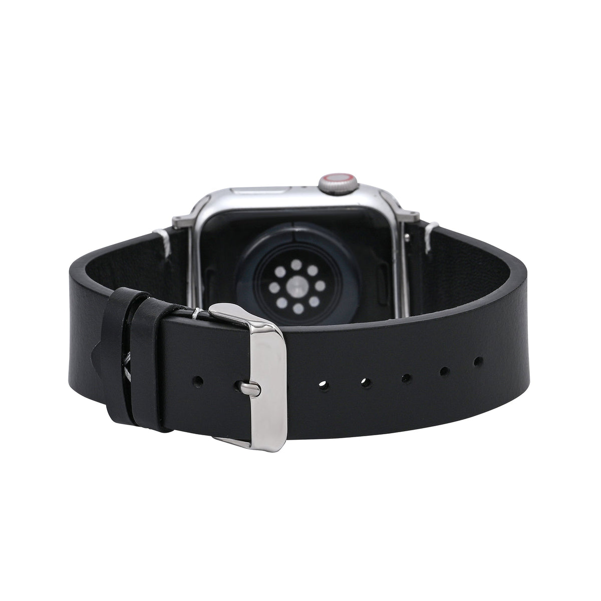 Herren Blaues Lederarmband für Apple Watch