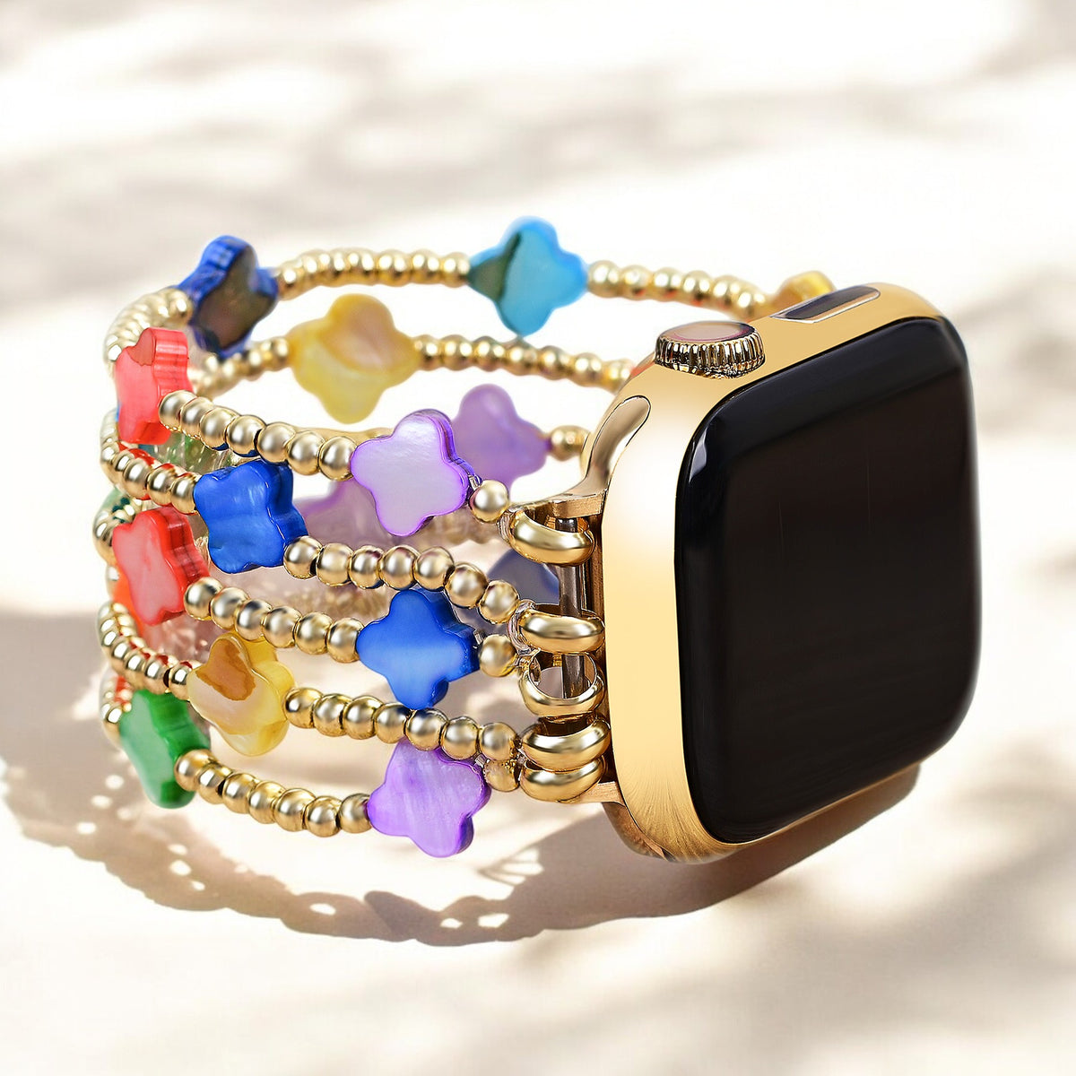 Correa Chakra Clover Stretch Apple Watch