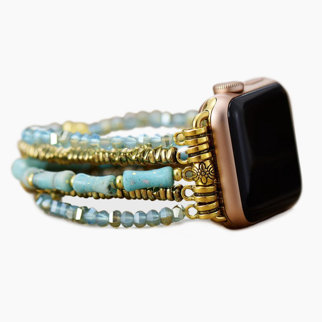 Correa Jade Glimmer Stretch Apple Watch