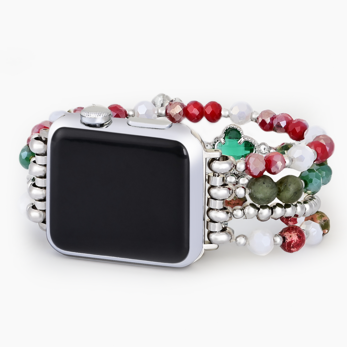 Fröhliches Filigran-Stretch-Apple Watch-Armband