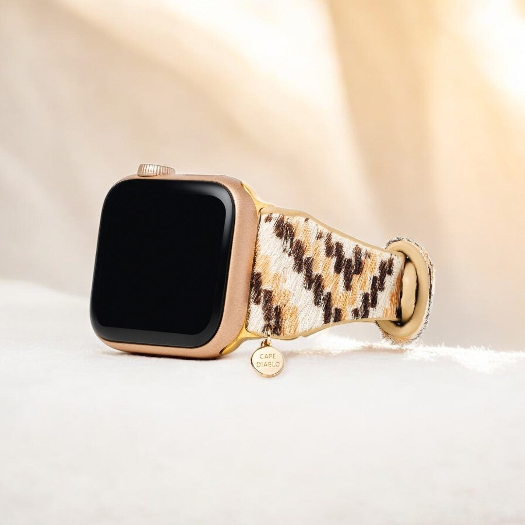 Correa de cuero Ebony Escalade para Apple Watch