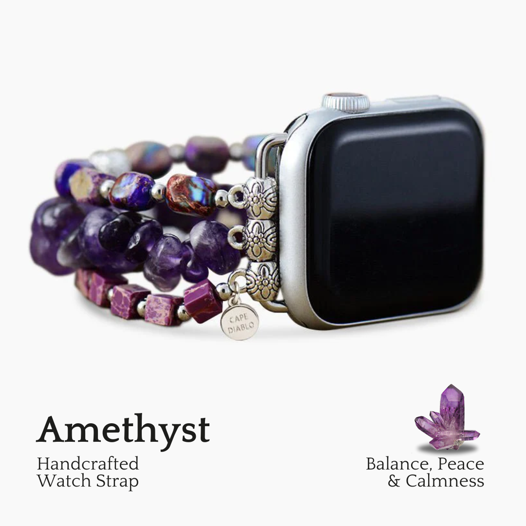 Royal Amethyst Stretch Apple Watch Strap