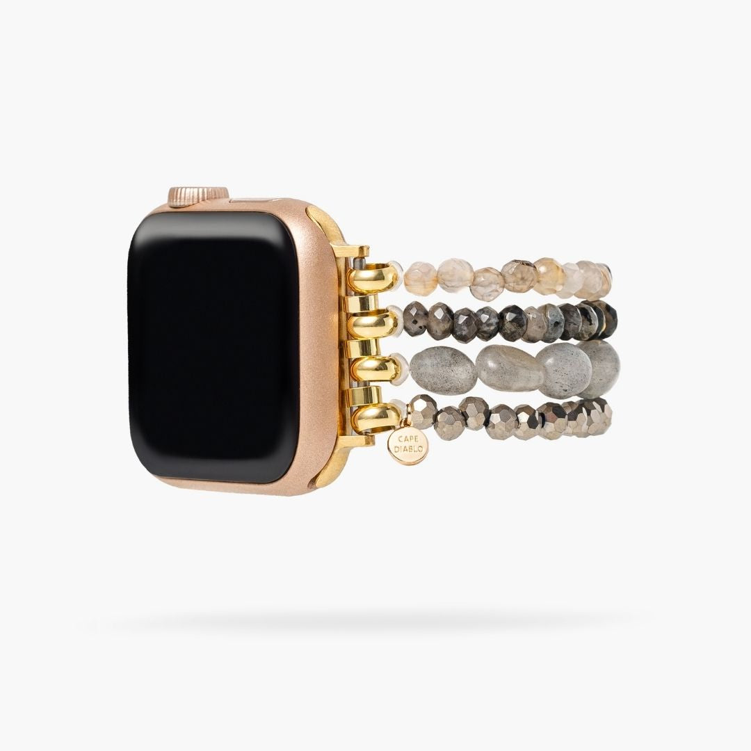 Labradorite Agate Fusion Apple Watch Strap