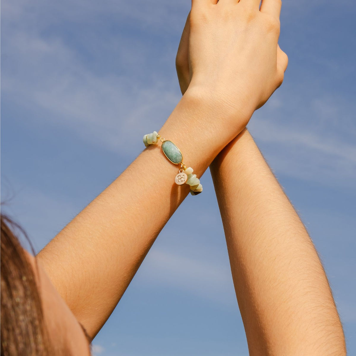 Seabreeze Amazonit-Armband
