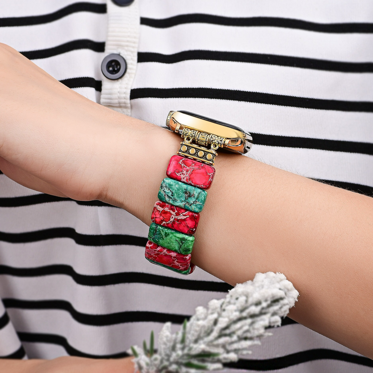 Correa Christmas Wonder Stretch para Apple Watch