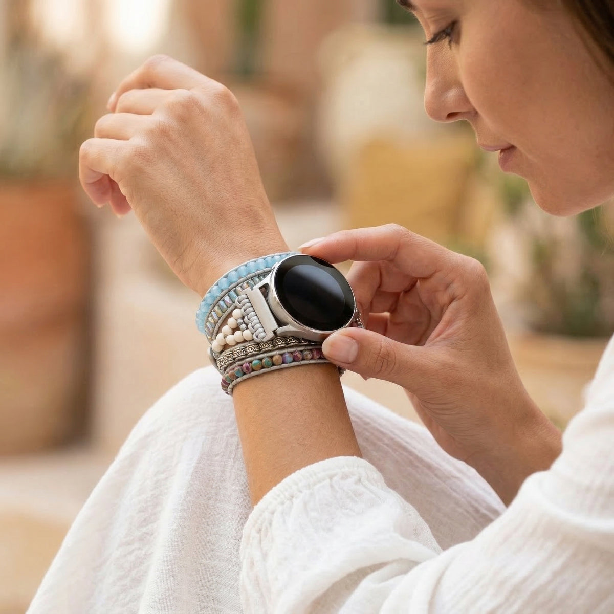 Ocean Jasper Schutz Samsung Galaxy Watch Armband