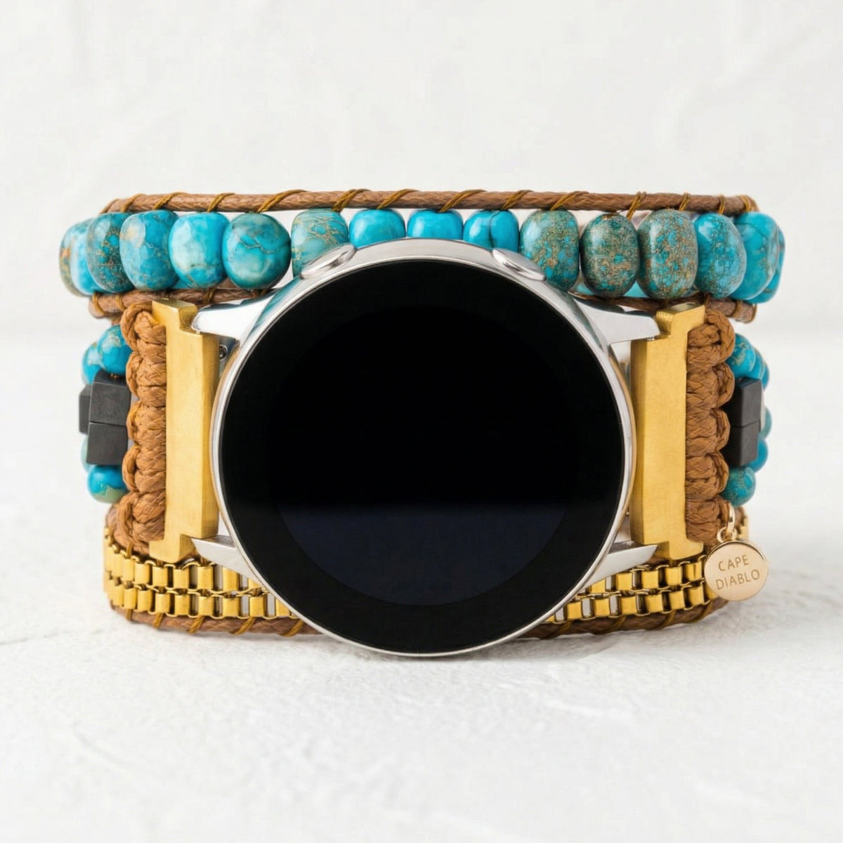 Correa para reloj Samsung Galaxy con energía calmante turquesa