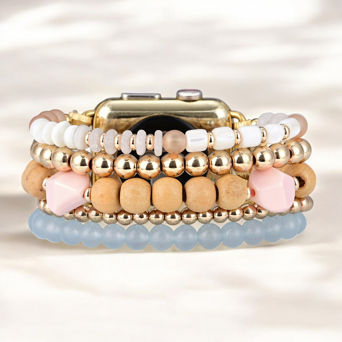 Correa Apricot Mist Stretch Apple Watch