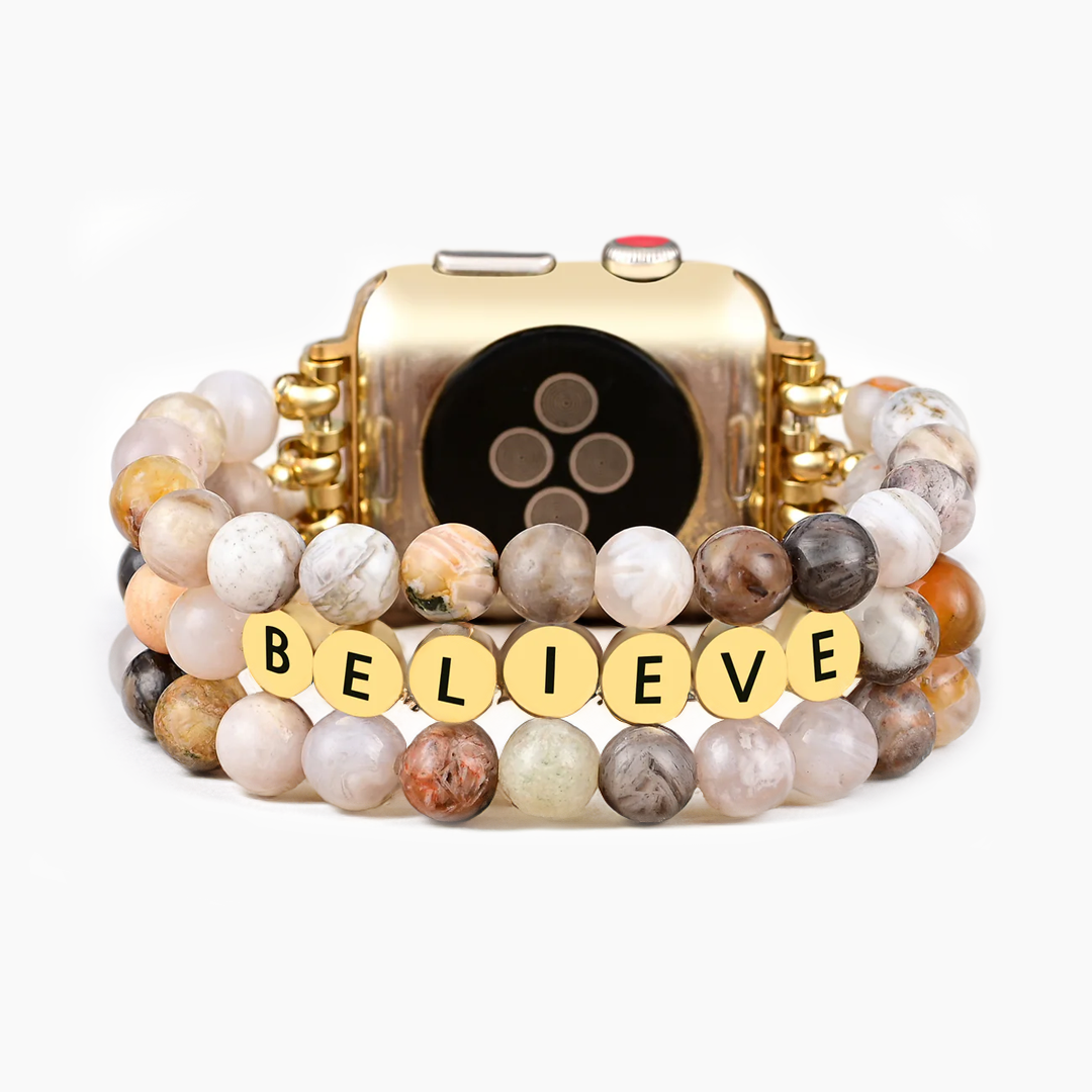Correa Agate Believe Inspiration Apple Watch
