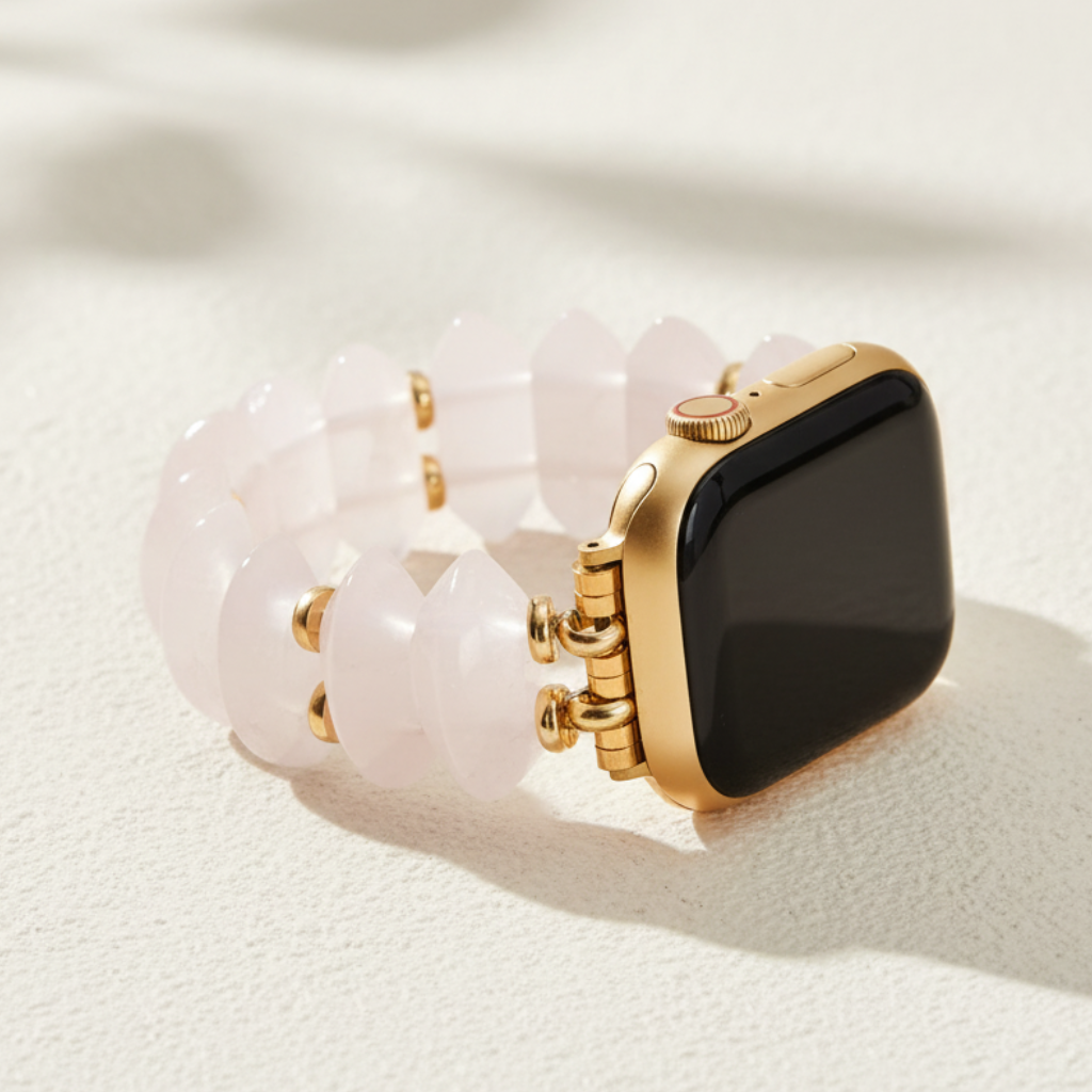 Loving Quartz Stretch Apple Watch Strap