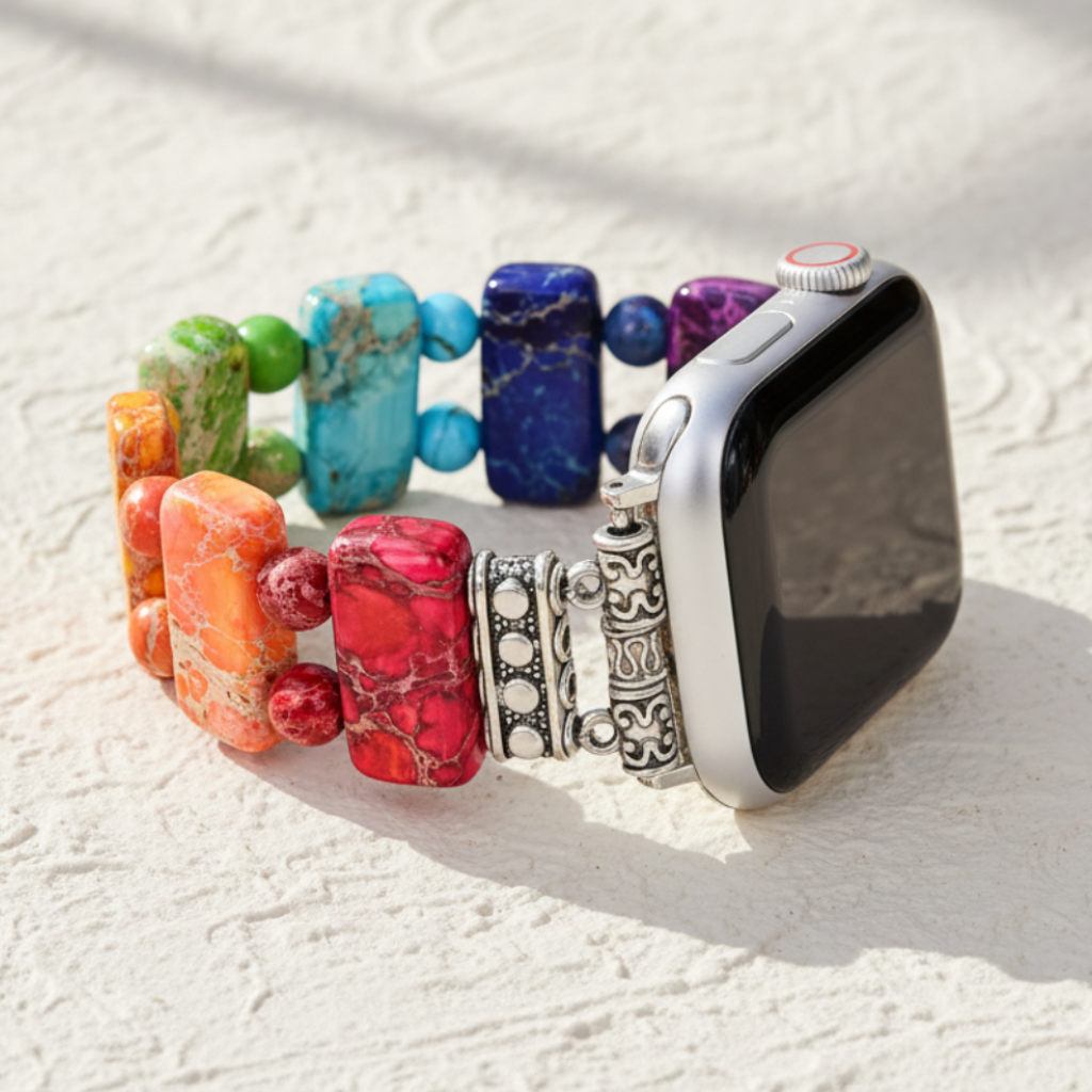 Sacred Chakra Stretch Apple Watch Strap