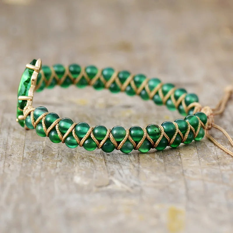 Pulsera de Cristal Alas Luminosas