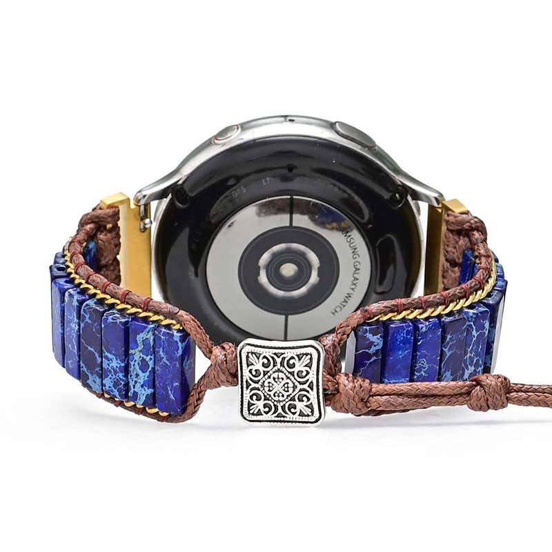 Azure Lapis Lazuli Samsung Galaxy Watch Strap - Cape Diablo