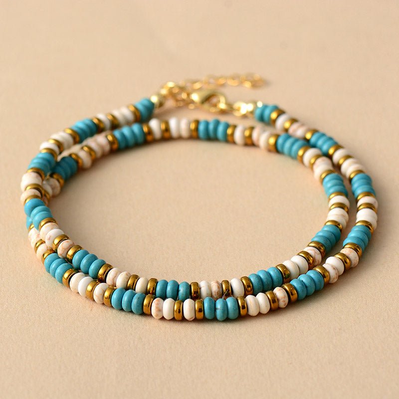 Beaded Harmony Choker Necklace - Cape Diablo