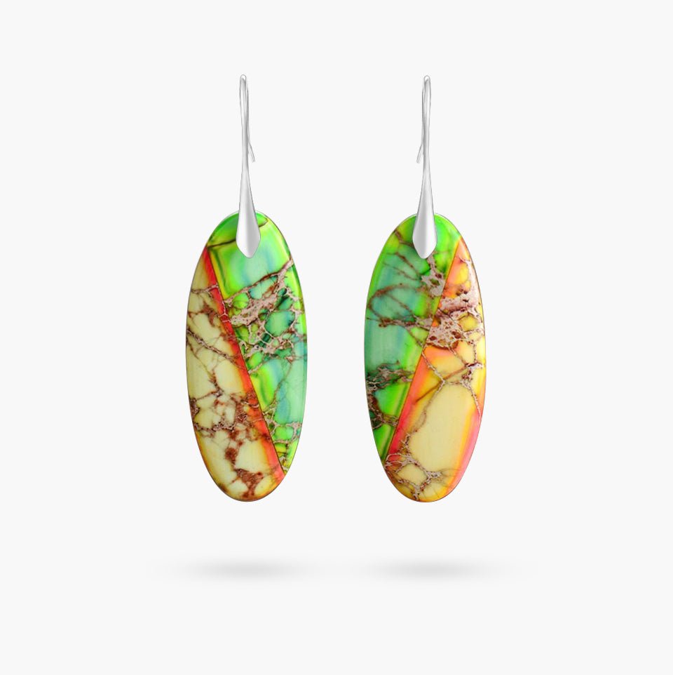 Elemental Jasper Earrings - Cape Diablo