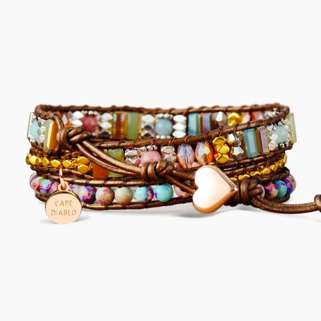 Imperial Heart Protection Wrap Bracelet - Cape Diablo