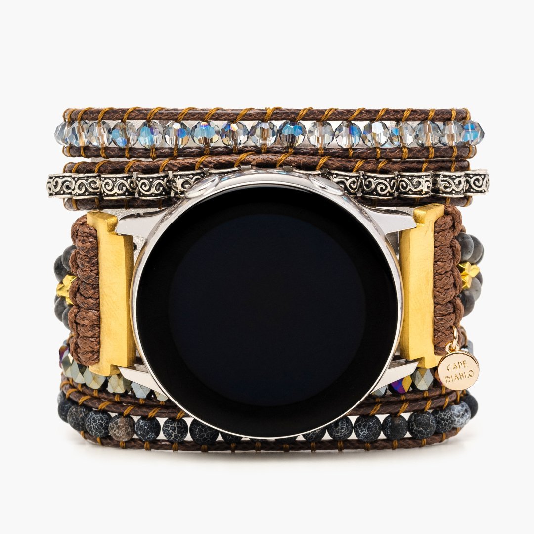 Onyx Moonlight Samsung Galaxy Watch Strap - Cape Diablo