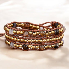 Terra Glow Wrap Bracelet
