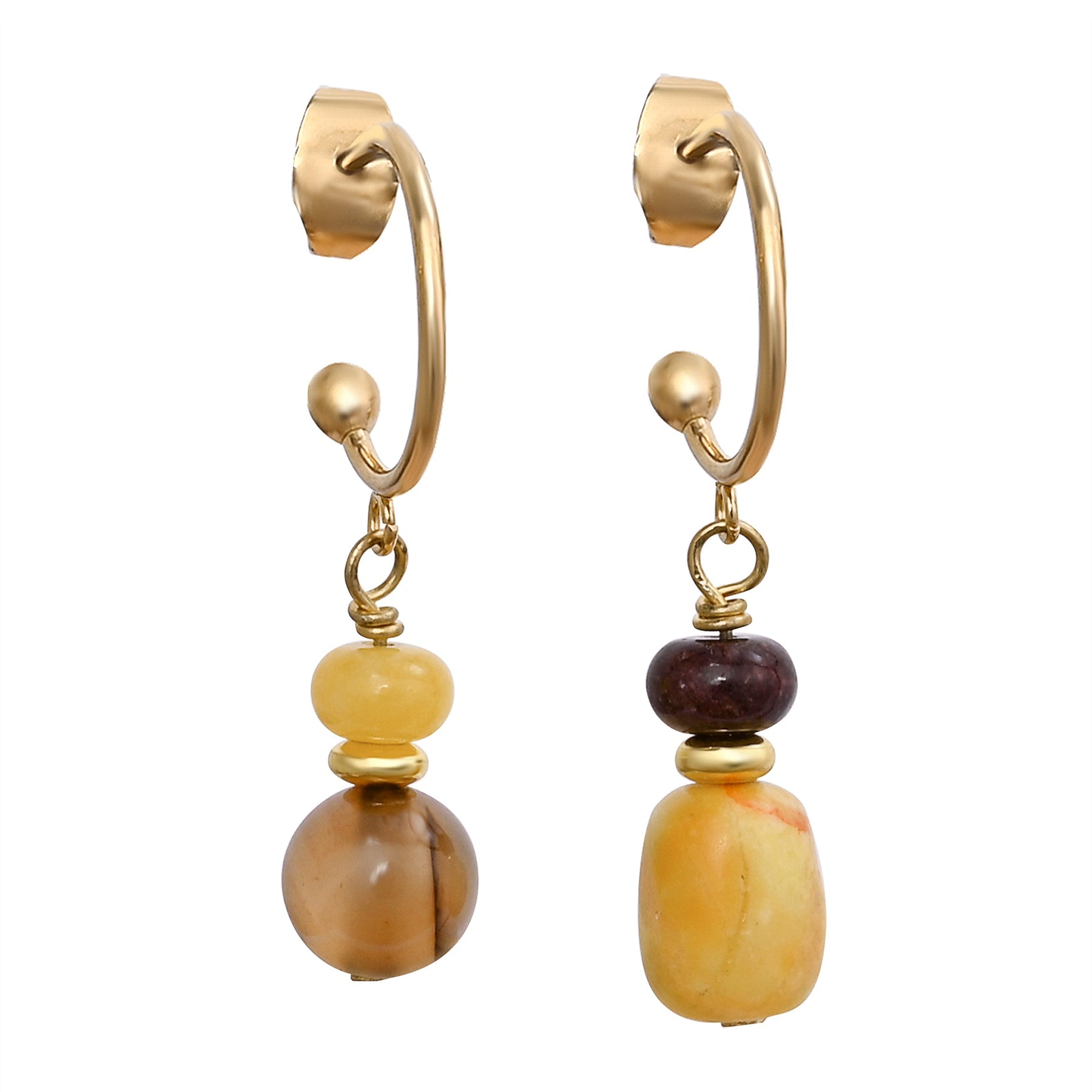 Golden Agate Earrings