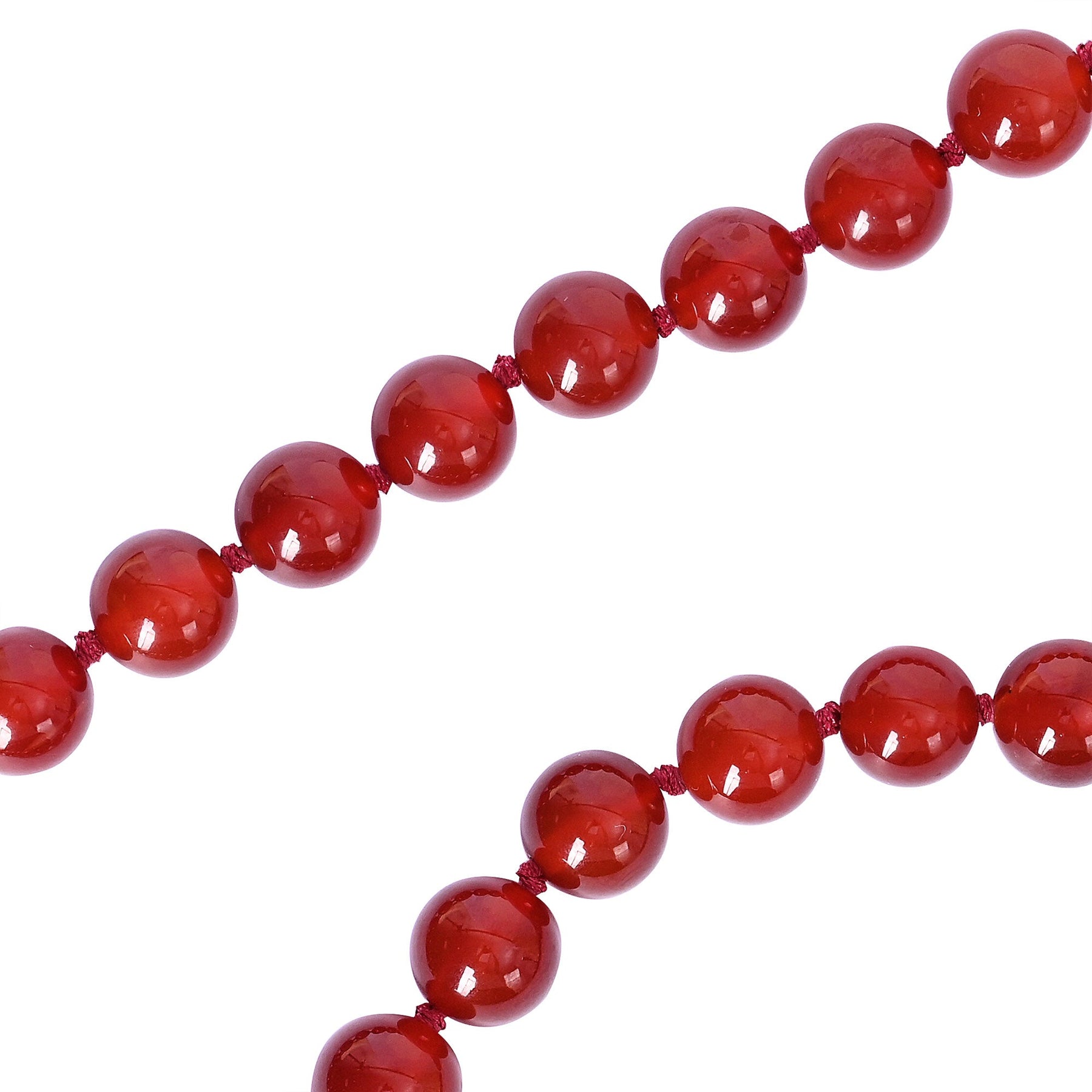 Red Agate Choker Necklace