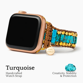 Kräftiges Türkis Apple Watch Armband