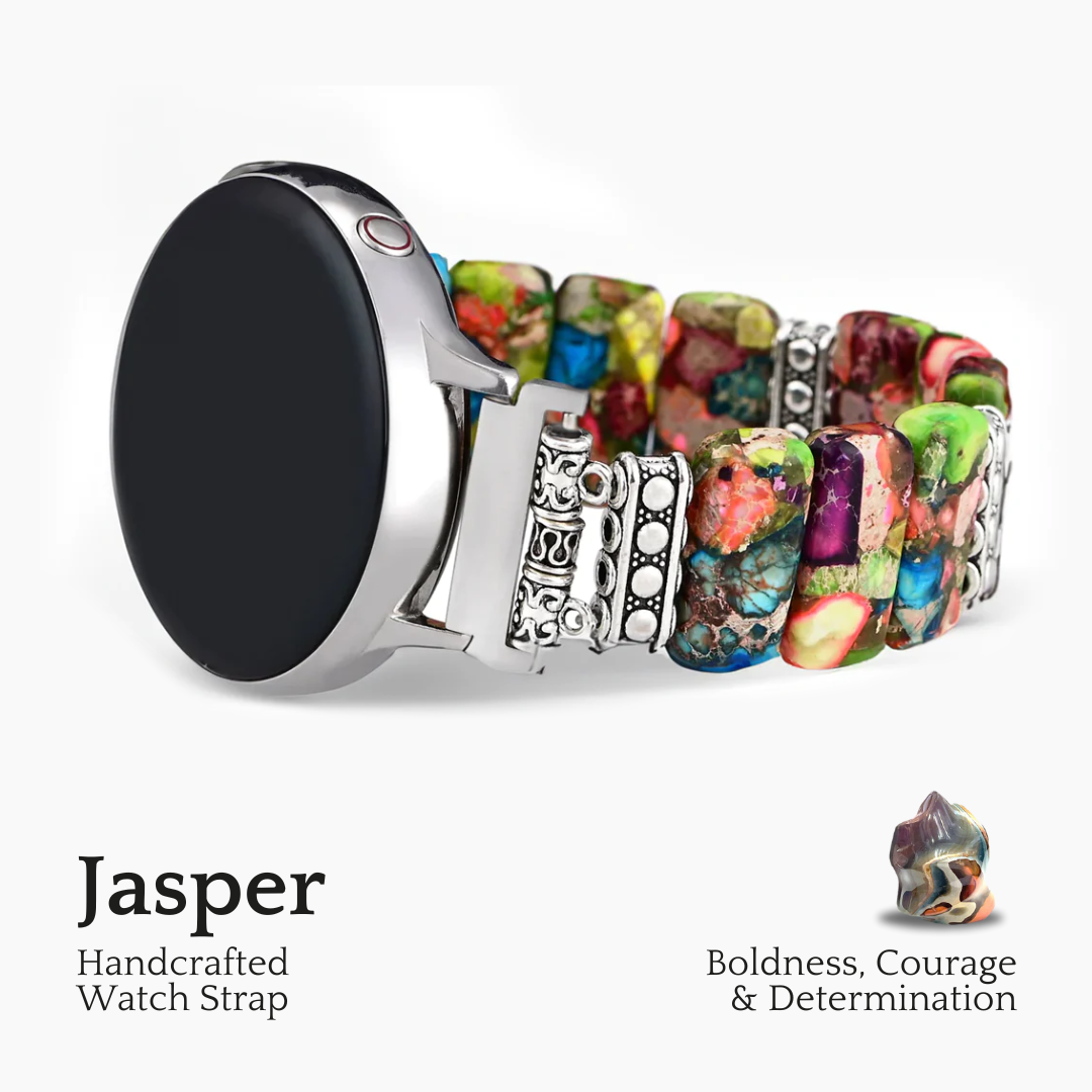 Chic Flower Samsung Galaxy Stretch Uhrenarmband