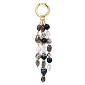 Labradorite Obsidian Harmony Bag Charm