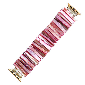 Correa elástica Imperial Orchid Shell para Apple Watch