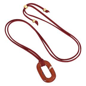 Wildleder Redstone Gelassenheit Halskette