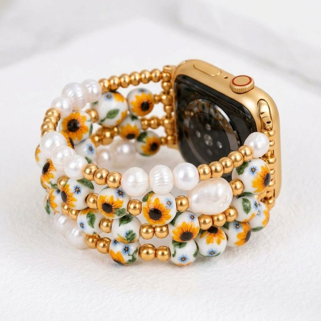 Correa para Apple Watch Sunlit Bloom de Porcelain Garden