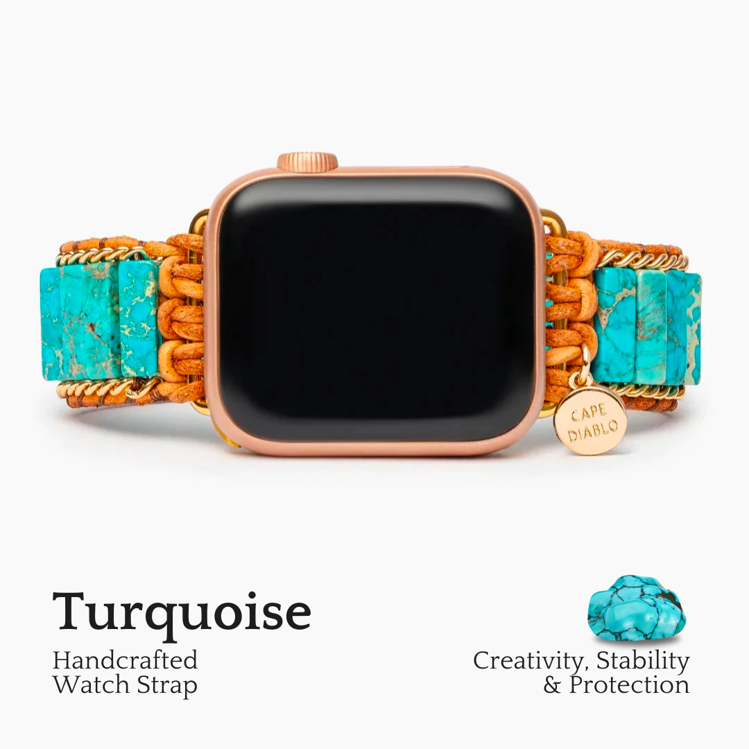 Correa para Apple Watch con protección color turquesa nativa