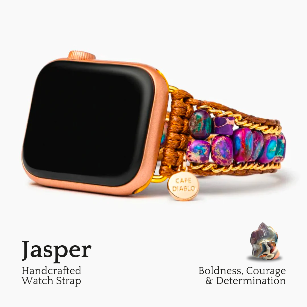 Mondschein-Jaspis-Apple-Uhrenarmband