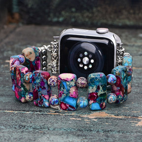 Celestial Radiance Stretch Apple Watch Strap