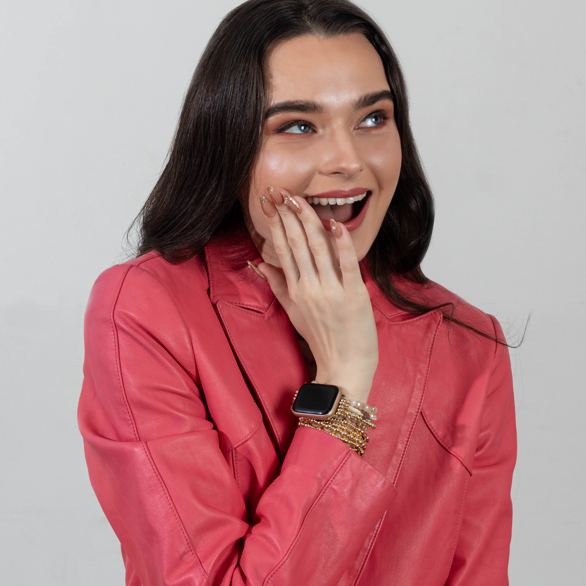 طقم سوار ذهبي أنيق