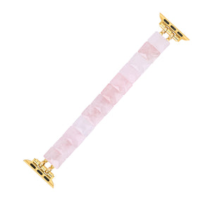 Blush Love Quartz Stretch Apple Watch Strap