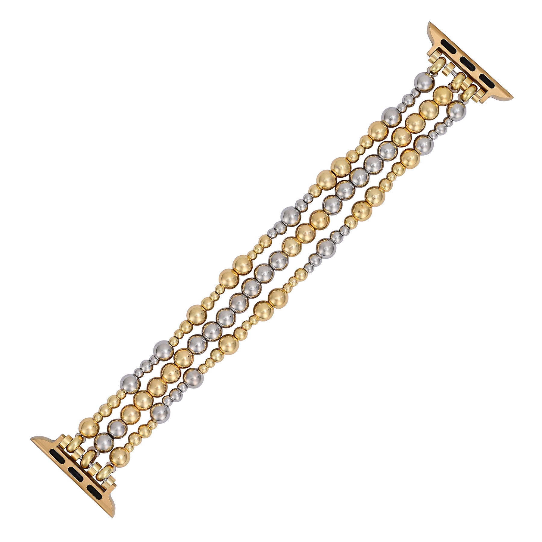 سوار ساعة آبل ستيرلينغ جولد المطاطي