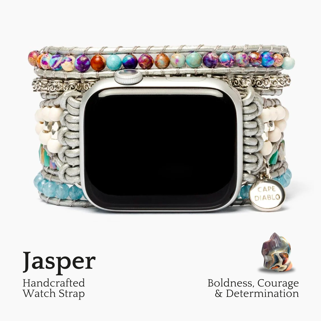 Correa de Apple Watch Ocean Jasper Protection