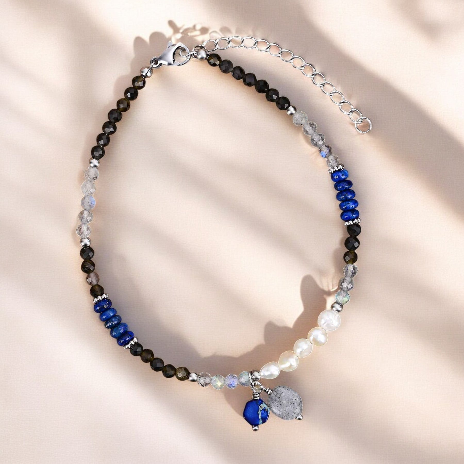 Mystic Lapis Harmony Anklet
