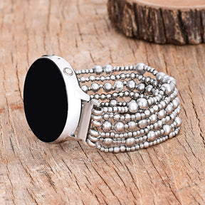 Platinum Demure Samsung Galaxy Stretch Watch Strap