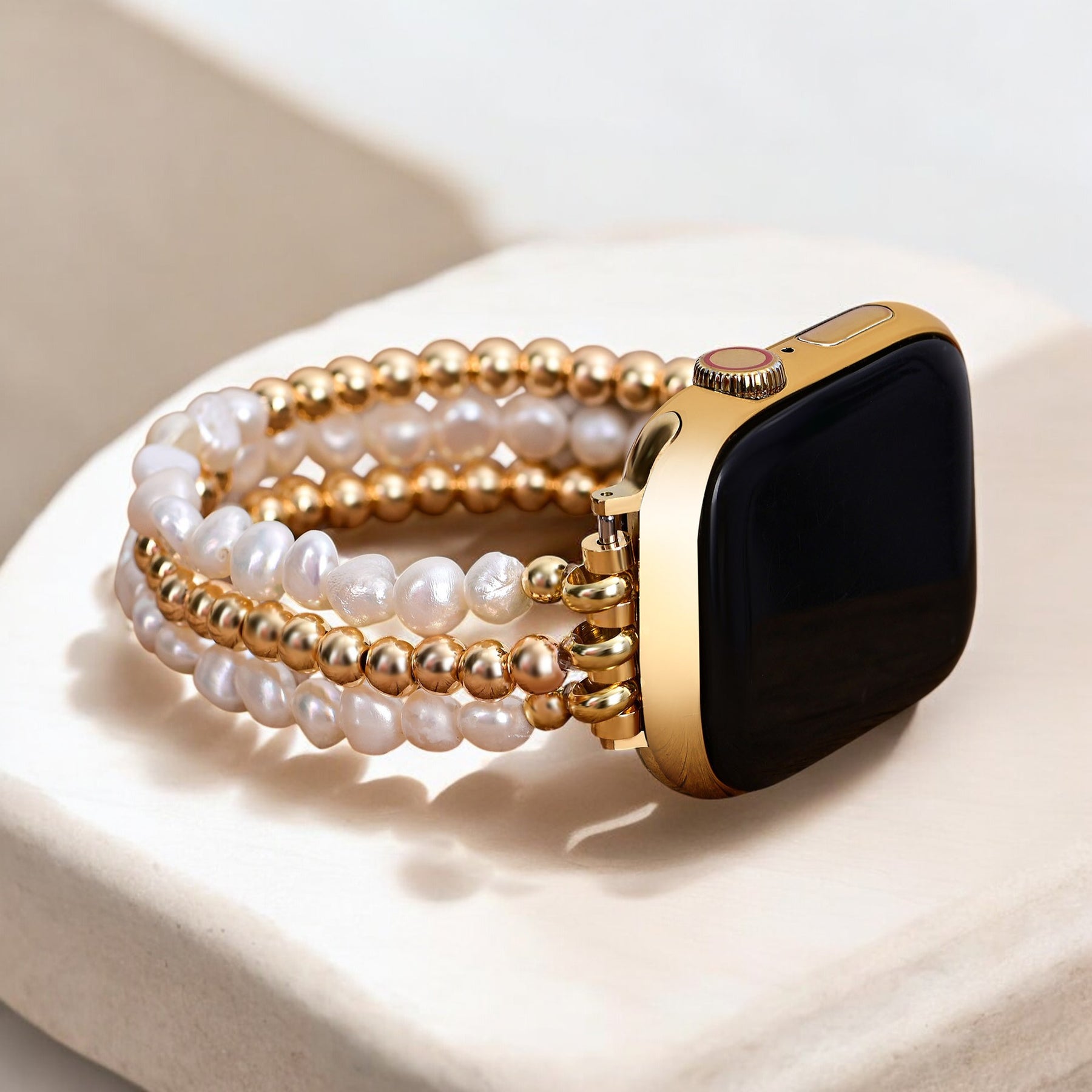 سوار ساعة آبل ستريتش بيرل راديانس