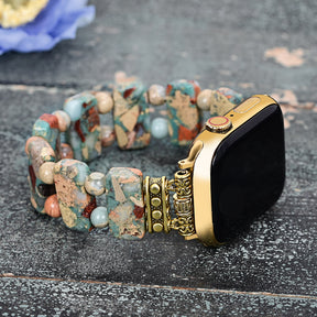 Zen Tibetan Stretch Apple Watch Strap