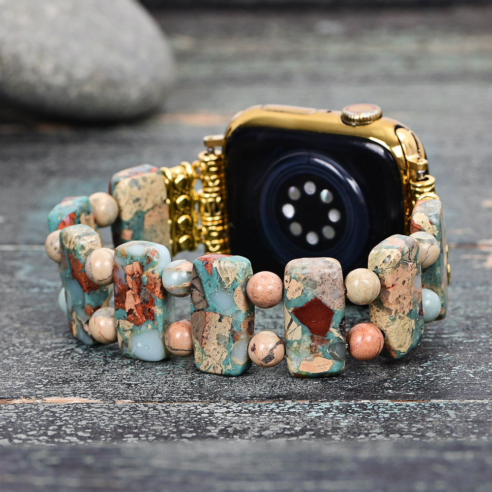 Zen Tibetan Stretch Apple Watch Strap