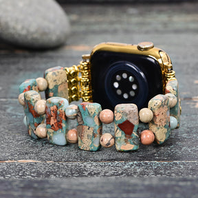 Zen Tibetan Stretch Apple Watch Strap