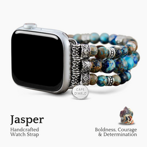 Imperial Jasper Stretch Apple Watch Strap