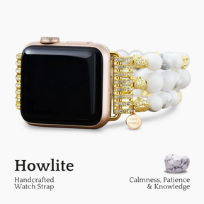 Howlite Spirit Stretch Apple Watch Strap