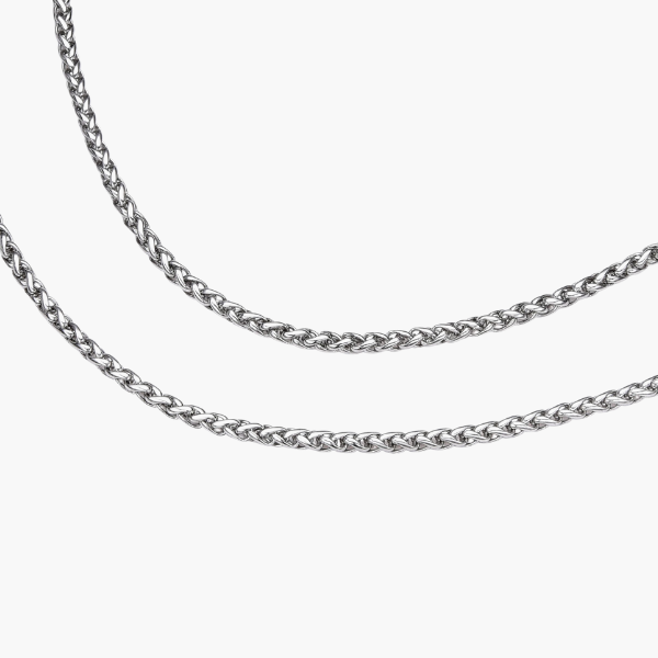 Weizen-Kette (Silber) 3mm
