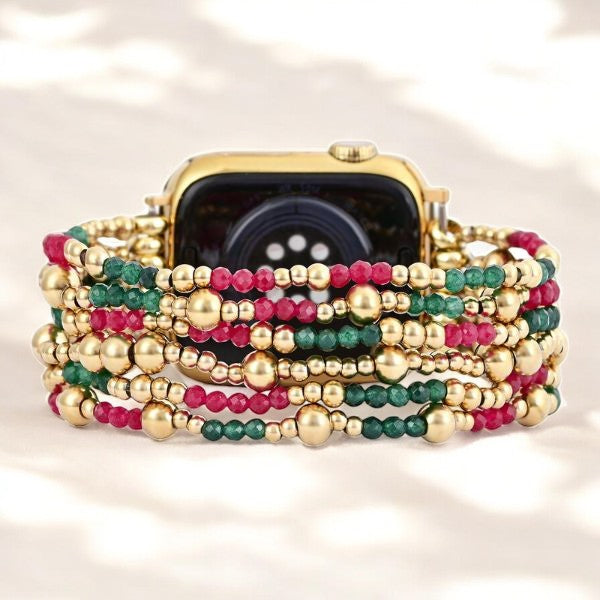 Correa Christmas Glow Stretch para Apple Watch