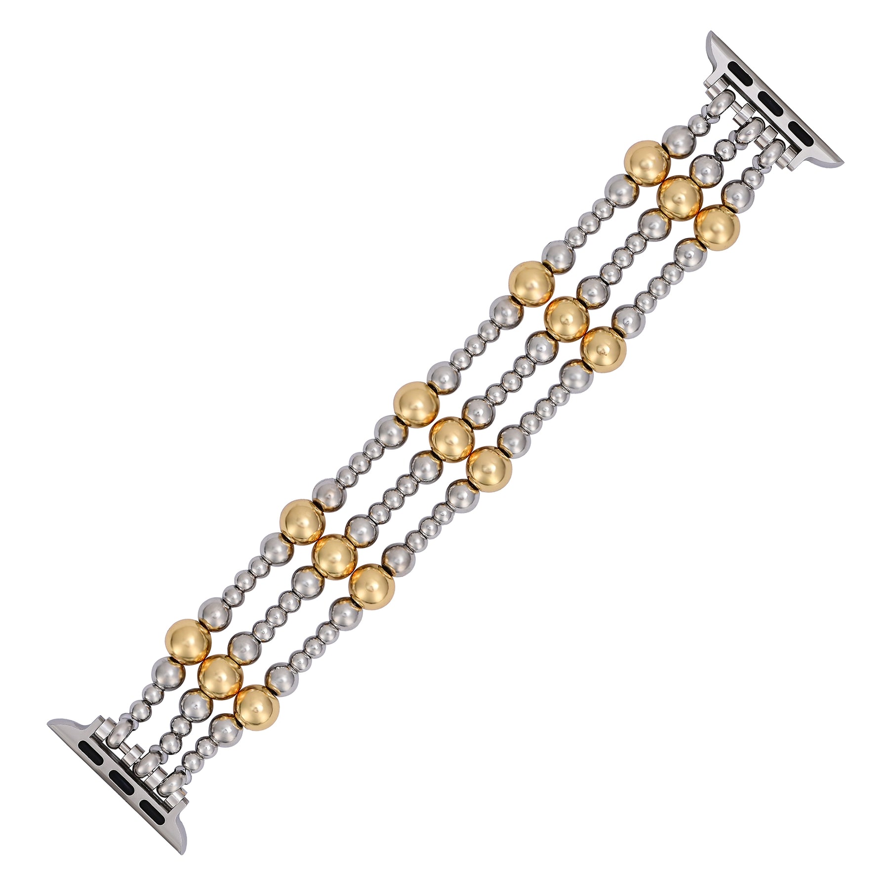 سوار ساعة آبل ستريتش سيلفر إمبر