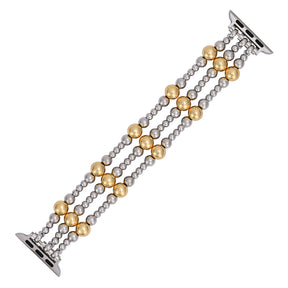 سوار ساعة آبل ستريتش سيلفر إمبر