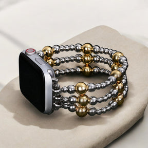 سوار ساعة آبل ستريتش سيلفر إمبر